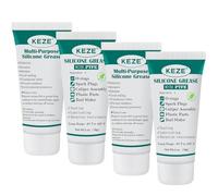 KEZE 3D Printer Lubricant Plastic Grease for RV Seals, 28g Each, 4-Pack