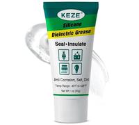 KEZE Dielectric Grease for Electrical Connectors Spark Plug Boot Corrosion Salt Dirt Inhibitor Automotive Tune Up Dialectical Grease for Battery Terminal, Ignition Coils, 30g Each, 1-Pack
