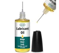 Keze Lubricant Oil for Door Lock Hinge with Needle Oiler 1 oz, 1 Pcs