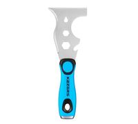 KEZERS 13-in-1 Painter’s Tool, Stainless Steel Putty Knife,Paint Scraper Tool for Painting & Wood with Metal Hammer End, Multi-Use Drywall Paint Stripper for Scraping Paint & Caulk