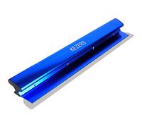KEZERS 22" / 55cm Skimming Blade, 0.3mm Stainless Steel Blade, Smoothing & Knockdown Drywall Knife, Extruded Aluminum, Durable Wall-Board, High-Impact End Caps