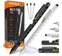 KEZKALS Gifts for Men, 2pack-9 in 1 Multi Tool Pen Set | Birthday Gifts for Men Who Have Everything, Mens Dad Gifts for Christmas, Stocking Fillers Stuffers Gadgets for Men Him