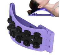 Kezude Back Stretcher | 4-Level Adjustable Stretcher,Lower Back Massager | for Women Spine Alignment Relief Home Yoga Health