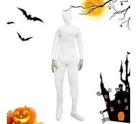 Kezude Posing Dummy 6 Foot Tall Posable Halloween Decor - Stuffed Mannequin With Hands | Halloween Stuffed Dummy Prop | Soft Full Body Model Spooky For Garden Home Park Decoration
