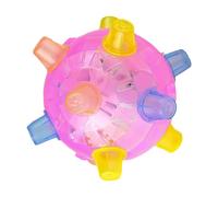 Kezvmhy Bounce Dancing Dog Ball - Bounce Activation Ball Toy, Toy 2025 Active Rolling Ball Toy | Active Rolling Dog Toy with Light and Music, Interactive Jump Activated Dog Ball for Dogs and Cats