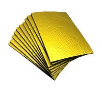 Kezvmhy Car Sound Reducer - Car Sound Mat, Car Noise Canceller, Full Coverage Car Soundproofing Material, 10 Pcs, Self Adhesive Automotive Soundproofing Material for Car Hood Ceiling Trunk Door