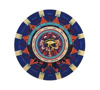 Kezvmhy Pendulum Pad Pendulum Board Mat | Metaphysical Message Mat, Divination Pendulum Pad 8.5" Spirits Altar Decor, Pendulum Chart Mouse Pad
