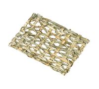 Kezvmhy Pet Woven Tunnels - Bunny Grass Tunnel House, Hidaway Grass Tunnel Toy, Rabbit Hideaway, Grass Hideaway, Hamster, Grass Tunnel, Little Pet Chew Toy for Rat Hedgehogs