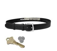 [Kezvmhy] Travel Money Belt - Adjustable Design Under Clothes, Travel Money Belt - Travel Money Belt Travel Leather Belt, Anti-Theft Security Travel Zipper Pocket Belt for Storing Money and Valuables