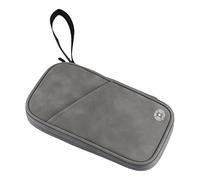 [Kezvmhy] Travel Passport Wallet - RFID Blocking Holder, Secure Identity Organizer | Convenient Anti-Theft Card Case Compact Passport Bag Waterproof Storage Pouch Travel Essential Wallet for Women Men