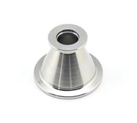 KF Conical Tri Clamp Reducer Adapter Vacuum Reducer Flange Pipe Fitting Conical Reducing Reducer Joint Adapter Stainless Steel(KF25-KF40)