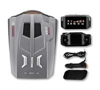 KF Premium V9 16-Band 360° Car Trucker Laser Radar Detector with Speed & Voice Alert Warning System for Anti-Speed Trap, Red-Light Cameras, and Full Road Coverage