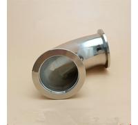 KF vacuum elbow KF stainless steel elbow 90 degree flange elbow KF16 KF25 KF40 KF50 (Color : KF40 1Pcs)