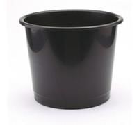 Q-Connect Waste Bin 14 Litre Black CP025KFBLK