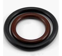 KF10 KF16 KF25 KF40 KF50 NBR FKM O-Ring Sealing Gasket Strip for Vacuum Tri Camp Pipe Fitting Hombrew(KF-40 FKM)