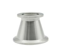 KF10, KF16, KF25, KF40, KF50 Vacuum Tapered Reducer, Three Clip Flange Joint, 304 Stainless Steel KF Pipe Fittings(KF16-KF40)
