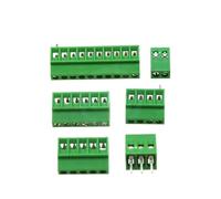 KF128 2.54mm / 0.1" Pitch PCB Screw Terminal Block Connector 2P ~ 16P Terminals 150V 6A for 26~18AWG Cable 2.54 JM128(6Pin,10 PCS)