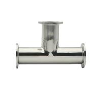 KF16 KF25 KF40 KF50 Vacuum Quick Fit Elbow/tee/Four-Way Stainless Steel Equal Diameter Flange Joint(Three Way Connector,KF16)