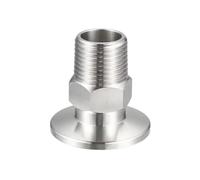 KF16 KF25 KF40 KF50 X 1/8'' 1/4'' 1/2'' 1'' 1-1/4'' 1-1/2'' Male Threaded Adapter Vacuum Fitting(KF40,1")