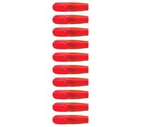 KF16102-10 Q-Connect Highlighter Pens 2-5 mm Red