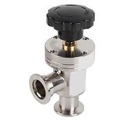 Kf25 304 Stainless Steel High Vacuum Manual Right Angle Bellows Valve 20X10X10 Vacuum Valve No