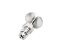 KF25 to 3/8" VCR Male SUS 316L Stainless Steel Pipe Fitting Adapter Coupler Union Connector