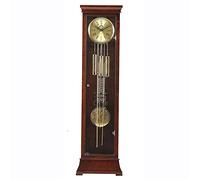 Kf2vBt7dP Chinese Style Floor Clock Vintage Floor Clock, Retro Lightly Distressed, Vertical Home Decor, Aged Nickel Finish Pendulum Grandfather Clocks