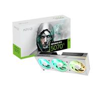 KFA2 GeForce RTX™ 5070 Ti EX Gamer 1-Click OC, Xtreme Tuner App Control, 16GB, GDDR7, 256-Bit, DP 2.1b*3/HDMI 2.1b/DLSS 4/Gaming Graphics Card (RTX 50 Series, White, EX Gamer)