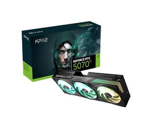 KFA2 GeForce RTX 5070 Ti EX Gamer 1-Click OC, Xtreme Tuner App Control, 16GB, GDDR7, 256-Bit, DP 2.1b*3/HDMI 2.1b/DLSS 4/Gaming Grafikkarte (RTX 50 Series, Black, EX Gamer)