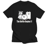 KFBJM Men T Shirt Battle Cats t-Shirt Black S