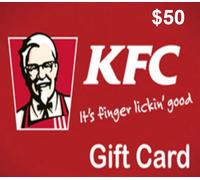 KFC $50 Gift Card US