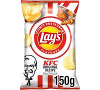 KFC Crisps - Chicken Flavour Crisps with KFC’s 11 Herbs & Spices - 2 x 150g Bags - The iconic Kentucky Fried Chicken flavour in the from of a crisp.
