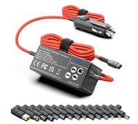 KFD 118W 100W 90W DC 12V-24V Universal Car Charger Laptop Power Supply DC Adapter for Lenovo HP Dell Acer Asus Fujitsu Medion Samsung Sony Car Charger Voltage Converter Cigarette Lighter