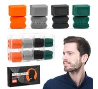 KFDDRN Jawline Trainer - 4 Resistance Levels (35, 45, 55, 65 lbs) - Defines Jawline & Reduces Facial Fat - Compact & Discreet - Ideal for Men & Women