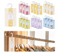 KFDDRN Wardrobe Fresheners, 18pcs Scented Sachets for Wardrobes And Drawers, Wardrobe Scent, Drawer Fresheners, Lavender, Jasmine, Lily, Rose, Ocean, Lemon For Closet, Shoe Rack
