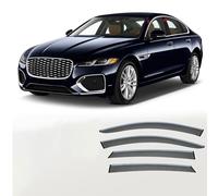 KFDEGYJJ 4Pcs Wind Deflectors for Jaguar XFL MK2-X260 2016-2020 2021 2022 2023,Side Window Ventilated Visors Rain Deflector Car Accessories