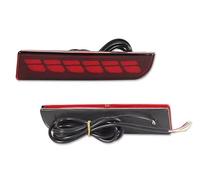 KFDHENSM For Mi&tsubishi For Lancer For Outlander For Evolution X Rear Bumper Reflectors Tail/Brake Lights LED Fog W/Dynamic Turn Signal Rear Bumper Reflector