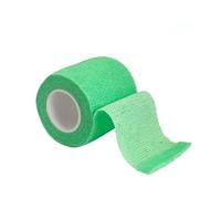 KFGISD, 1 Pcs4.5m Colorful Sport Self Adhesive Elastic Bandage Wrap Tape for Knee Support Pads Finger Ankle Palm Shoulder,Self-Adhesive Bandage(Green 2,7.5cm X 4.5m)