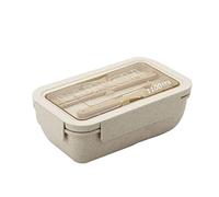 KFGISD, 1100ml Microwave Oven Lunch Box with Spoon Leakproof Lunch Box Large Capacity Food Container,Lunch Boxes,Lunch Boxes(Beige)