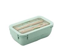 KFGISD, 1100ml Microwave Oven Lunch Box with Spoon Leakproof Lunch Box Large Capacity Food Container,Lunch Boxes,Lunch Boxes(Green)