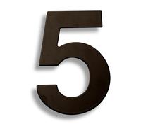 KFGISD, 15/20/30cm Large House Number Outdoor 304 Stainless Steel Exterior House Number Apartment Door Number Metal Address Sign #0-9,Gate Number(5,20cm)