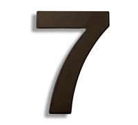 KFGISD, 15/20/30cm Large House Number Outdoor 304 Stainless Steel Exterior House Number Apartment Door Number Metal Address Sign #0-9,Gate Number(7,15cm)