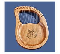 KFGISD, 16 Strings Mahogany Lyre Harp 16 Strings Lyre Musical Instruments With Tuning Tools Lyre Harp,Harps