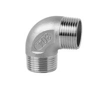 KFGISD, 1PC 3/8" 1/2" 1/4" Elbow 90 Degree Angled F/F Stainless Steel SS304 Female,Stainless Steel Elbow(90 D Male Thread,1")