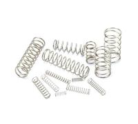 KFGISD, 304 Stainless Steel 0.5mm Wire Diameter, 5mm Outer Diameter, 60mm Free Length, 10 Pcs, Durable and Reliable,Springs(0.5 x 5 x 10 mm)