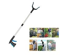 KFGISD, 32" Extra Long Grabber Reacher Rotating Gripper Mobility Aid Trash Picker Litter Pick Up Garden Nabber Arm Extension,Rubbish Picker