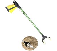 KFGISD, 32 inch Fixed Picker Sanitation Clip Garbage Pliers Garbage hygienic Folder Rubbish Clip Aluminum Tube Pick,Rubbish Picker