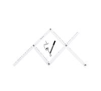 KFGISD, 34cm Scale Artist Pantograph Folding Measure Ruler Reducer Enlarger Tool Art Craft For Office School Supplies Set,Rulers
