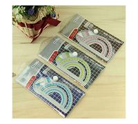 KFGISD, 4pcs/set Multi-function Aluminum Alloy Ruler Aluminum Protractor School Office Stationery Supplies Gifts Design Ruler,Rulers(China)