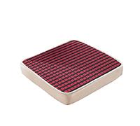 KFGISD, 50x50cm Removable Zippered Cushion Comfortable Non-Slip Breathable Chair Pad for Kitchen Bedroom Office,Latex Pillow(I,45x45cm)